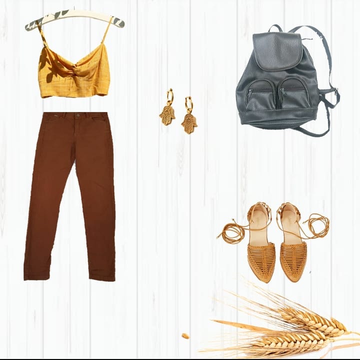 Flat lay para Instagram da marca Dress to, explorando composição de estilo, identidade visual e estética contemporânea.